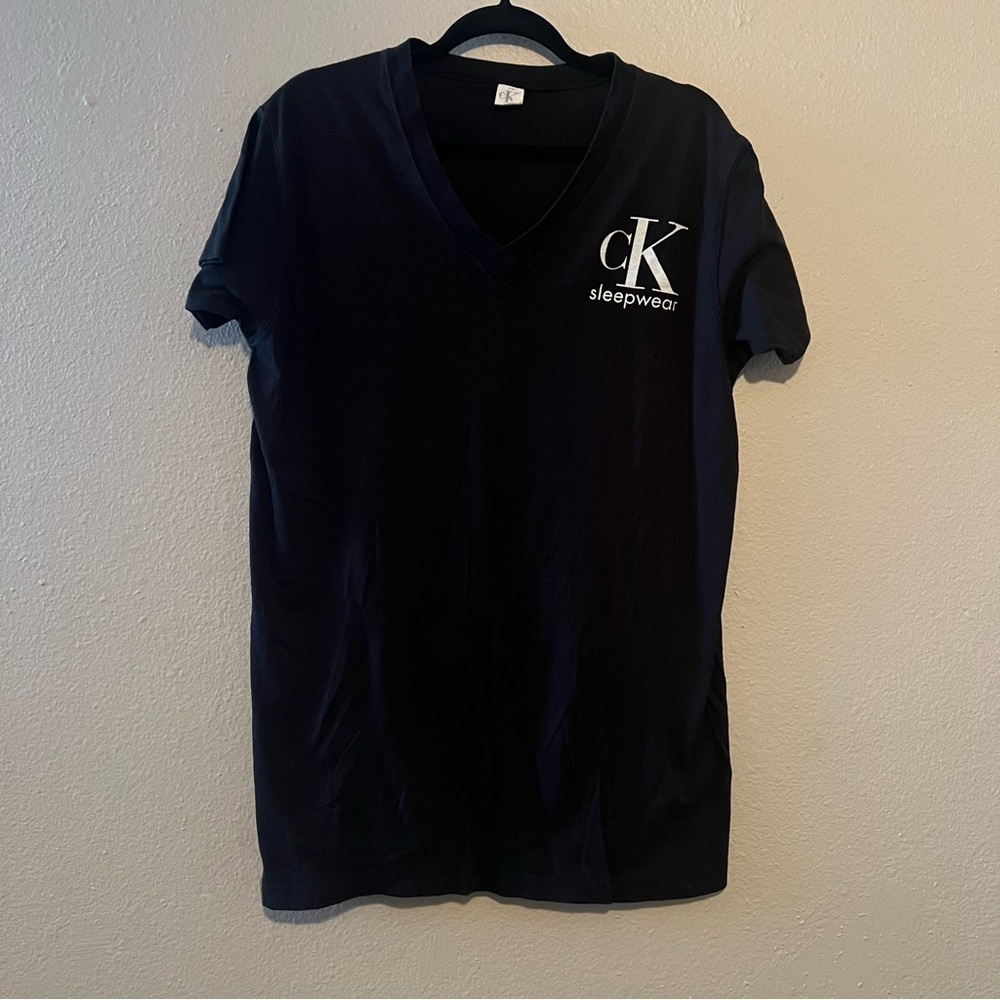 Calvin Klein Sleepwear Women's Short Sleeve Sleep Shirt  size s/m